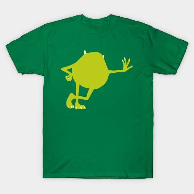 Green Eyeball T-Shirt by beefy-lamby